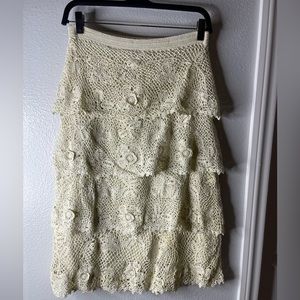 Crochet skirt